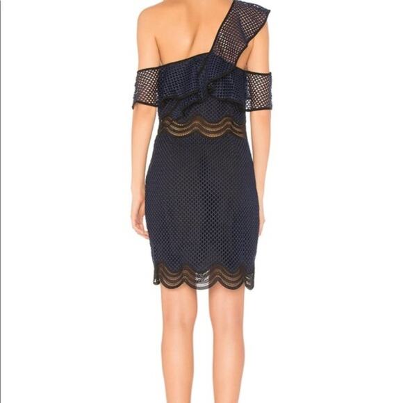 NWT Saylor Luca One Shoulder Mini Dress Size XS - Picture 3 of 12